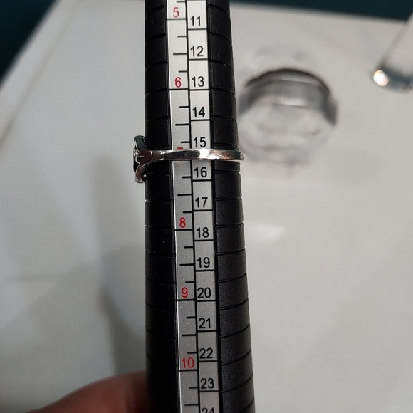 Sterling silver Yin Yang ring size 7 - Picture 4 of 4